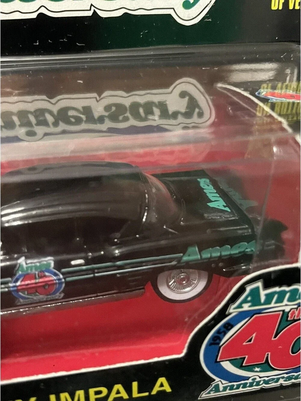 1958 Chevy Impala Racing Champions Mint Ames 40TH Anniv. 1/64 Diecast 1 of 5000